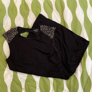 Bebe Black Mini Dress